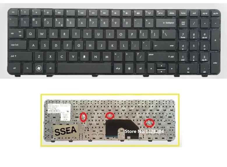

SSEA New laptop US Keyboard For HP Pavilion dv6-6000 DV6-6100 DV6-6200
