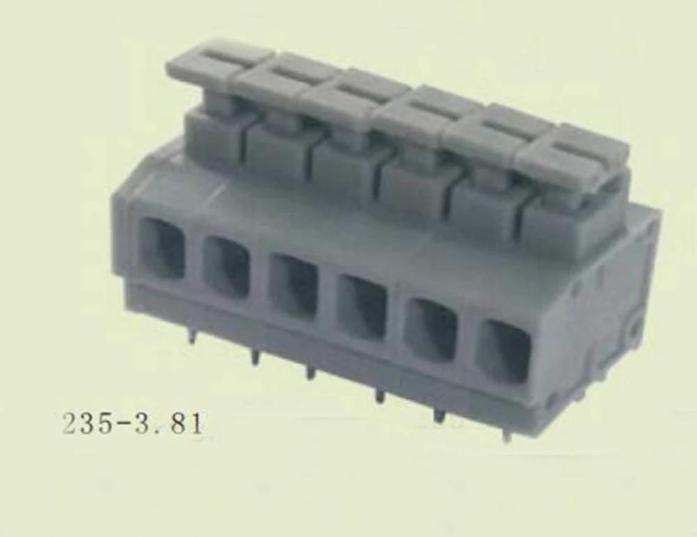 Клеммная колодка PCB Spring Шаг 3 81 мм фотосессия IEC250V10A CE Rohs UL300V5A 22 14AWG|terminal block|block blockblock