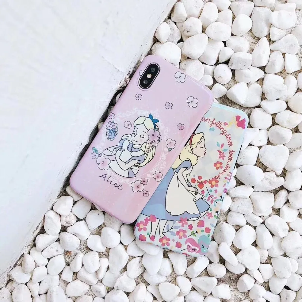 ORYKSZ чехол для iPhone 6 6s 8 Plus Чехлы Роскошные Винтаж девочек в цветочек силиконовая