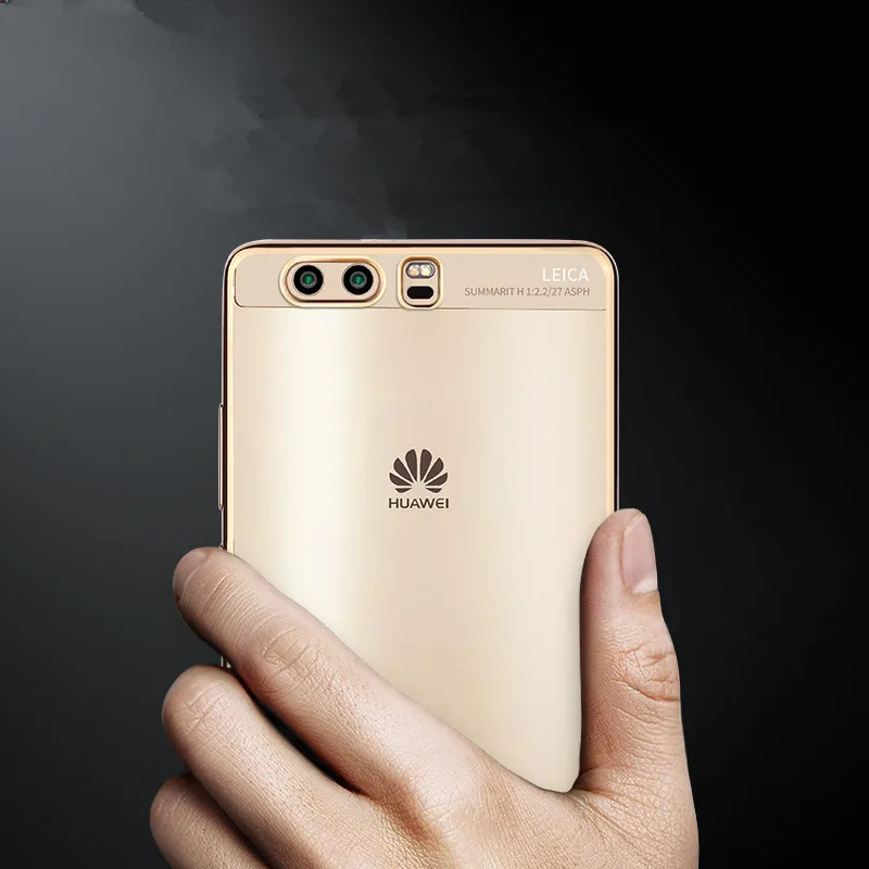 Xinchentech For Huawei P10/P10 plus Case Luxury Plating TPU silicone soft Back Cover Accessory Coque Fundas P10plus |
