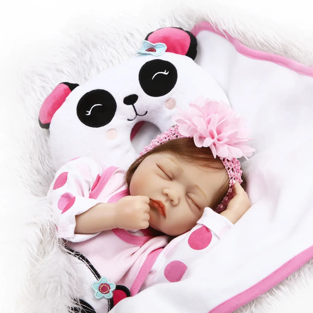 Nicery 20 22 дюйма 50 55 см кукла Bebe Reborn Мягкая силиконовая игрушка для мальчиков и