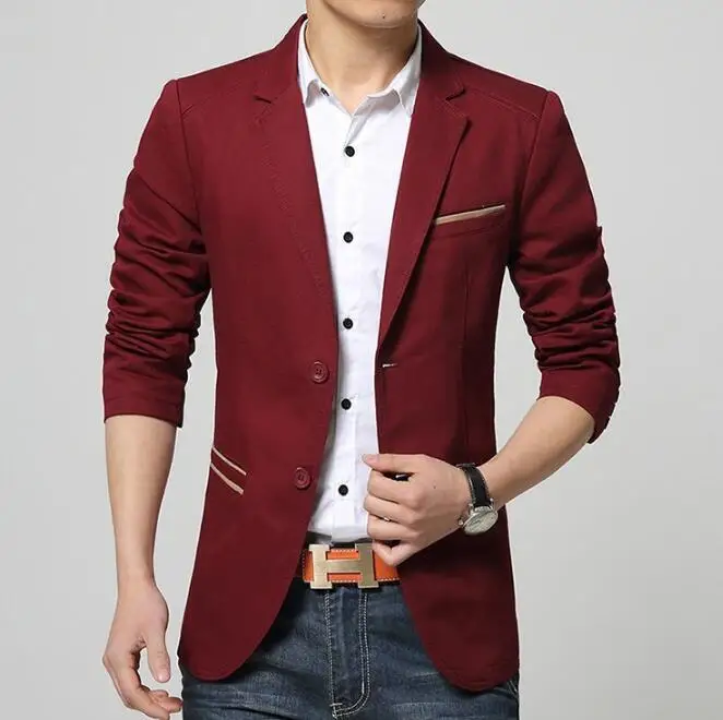 

M-6XL HOT / Spring Men New Fashion leisure autumn outfit male coat
