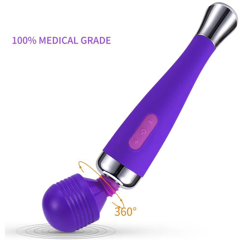 8 скоростей вибратор эротический USB перезаряжаемый G Spot AV водонепроницаемый