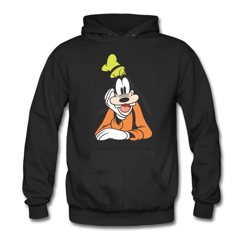 Толстовка унисекс с капюшоном Goofy Hand on Chin|Мужские толстовки и свитшоты| |