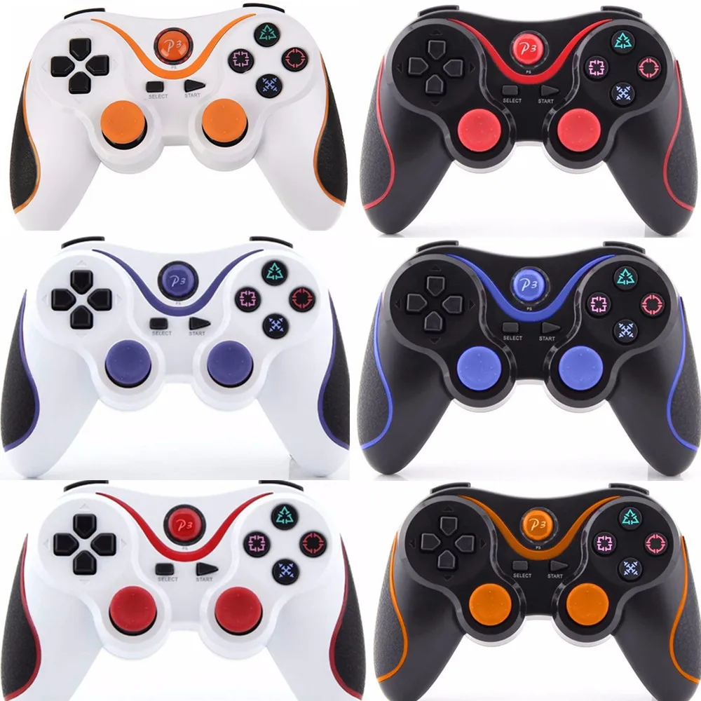 Беспроводной Bluetooth контроллер для Sony Playstation 3 Двойной вибрационный джойстик PS3