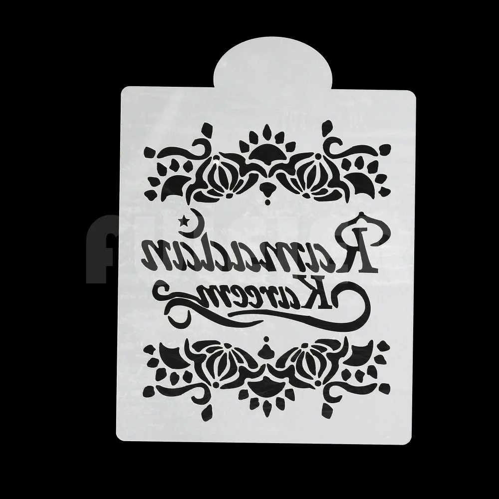 Трафарет для украшения торта инструмент выпечки и кондитерских изделий печенья