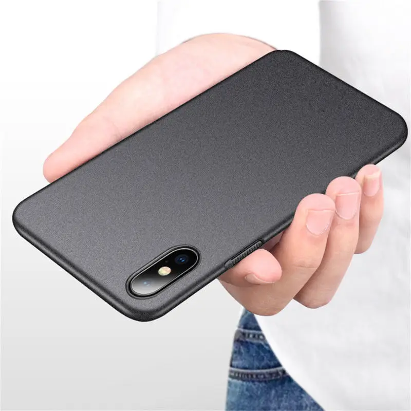 NOWAL Роскошный Матовый чехол из песчаника для iPhone 7 Plus 8 8Plus Ультратонкий жесткий пластиковый чехол для iPhone 11 Pro X XR XS Max 6 6S Plus