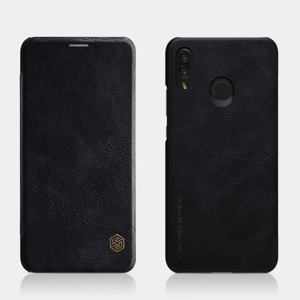 10 шт./лот оптовая продажа серия NILLKIN Qin кожаный чехол-книжка для HUAWEI P Smart plus huawei Nova 3i