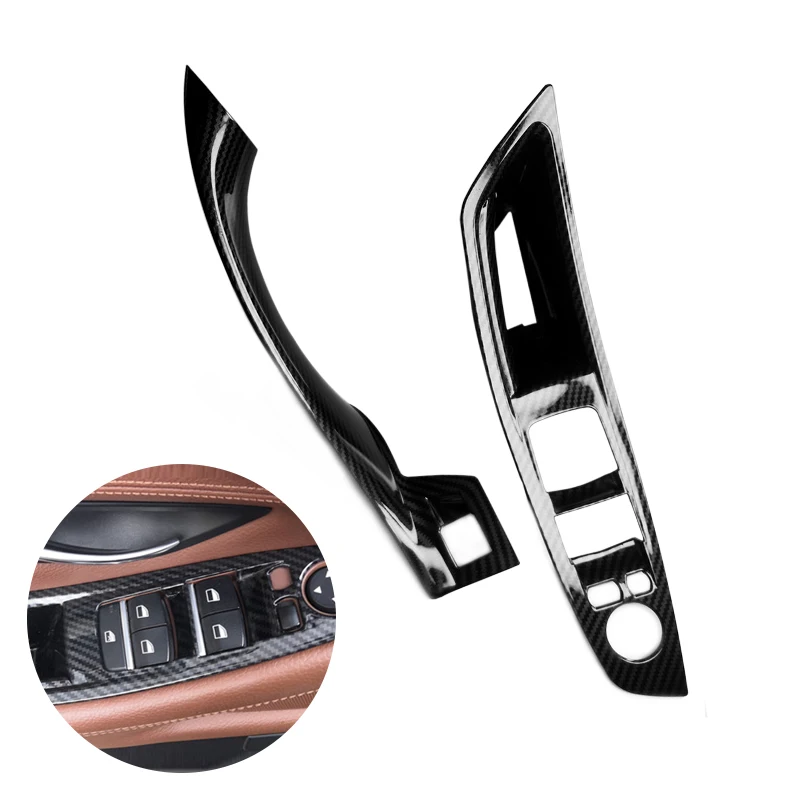 Для BMW 5 серии F10 F18 2011 2012 - 2014 2015 2016 2017 углеродное волокно текстура Автомобильный