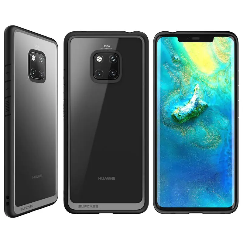 Для huawei mate 20 Pro Чехол LYA-L29 SUP чехол UB стиль противоударный Премиум гибридный защитный ТПУ бампер+ PC прозрачная задняя крышка