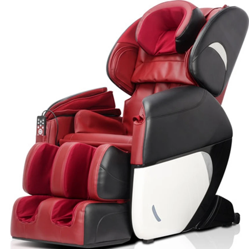 Китай 220 В Роскошное кресло для массажа массаж всего тела спины шеи ног