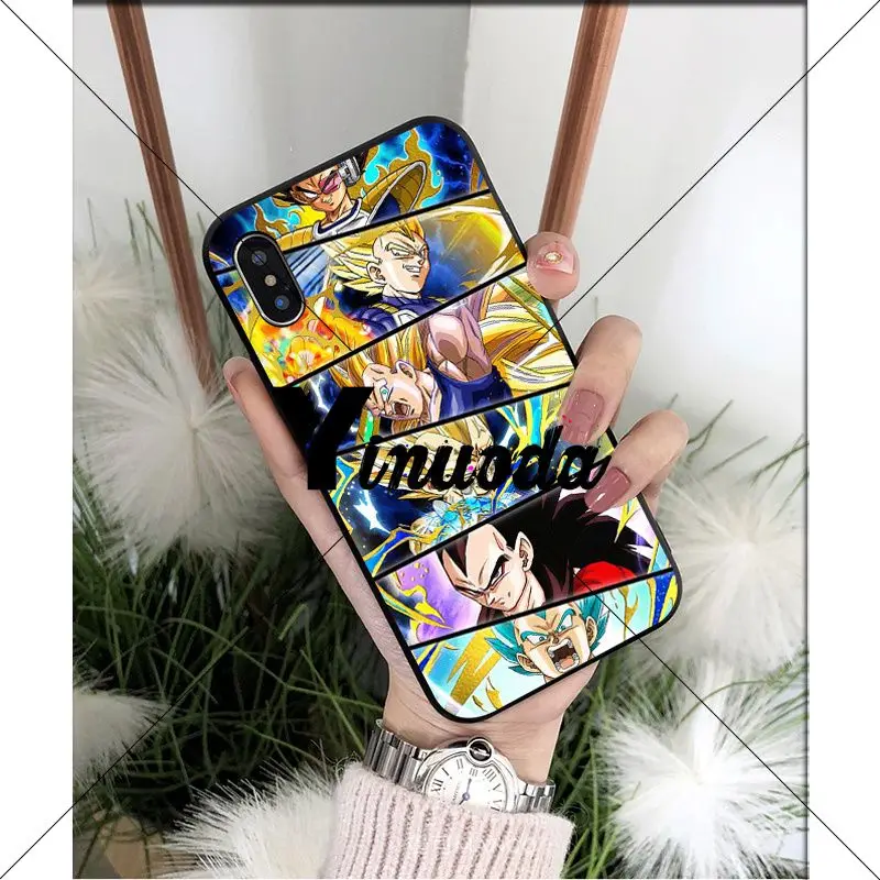 Yinuoda DRAGON BALL Z DBZ Goku TPU черный чехол для телефона Apple iPhone 8 7 6 6S Plus X XS MAX 5 5S SE XR мобильные