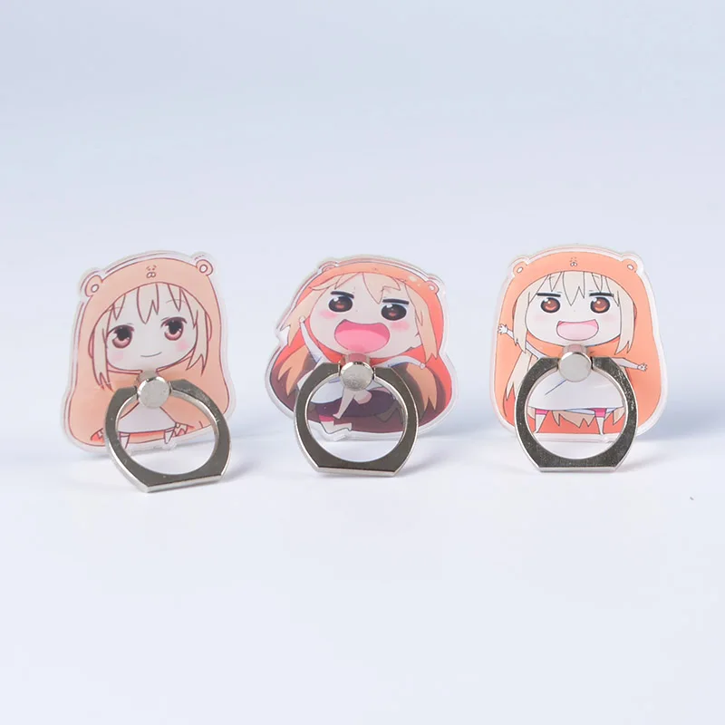 Модель Аниме Koteta Himouto Umaru Cham Chan Doma наклейка на палец кольцо мобильный телефон