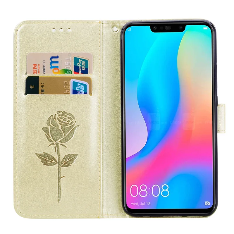Honor 7A 7C Pro 8A 8S 6X7X8X10 9 8 Lite P Smart кожаный флип чехол для huawei P20 Коврики 20 P8 Lite Y5 Y6 Prime
