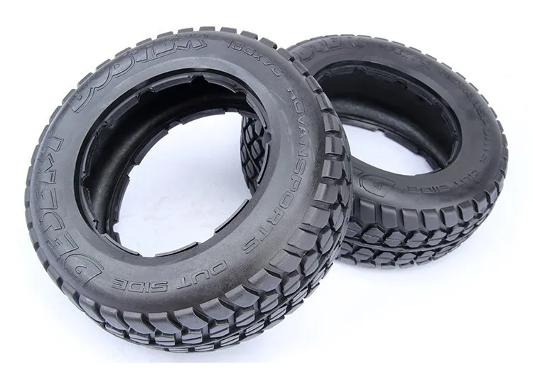 Шоссе заднее колесо кожи 2 шт./компл. для 1/5 Hpi Rovan км ПИД MCD Baja 5 т Rc автомобиль