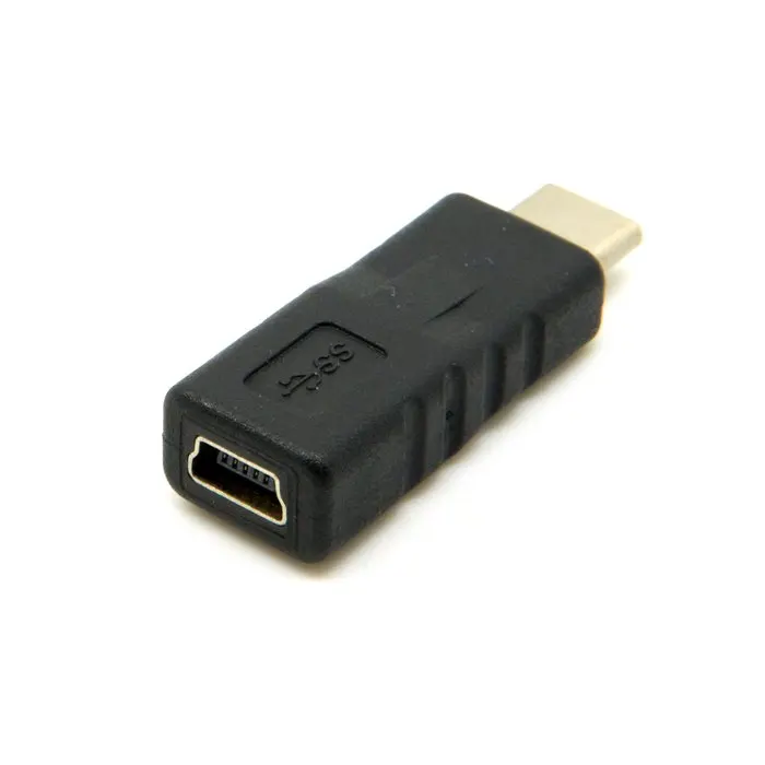 (100 шт./лот) USB 3. 0 Type C Штекерный разъем для Mini 5Pin гнездовой адаптер передачи данных |