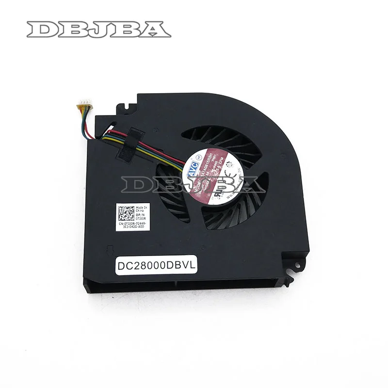 Кулер для процессора DELL PRECISION M6800 вентилятор 0TJJ0R TJJ0R KSB0705HC CA02 кулер ноутбука|fan