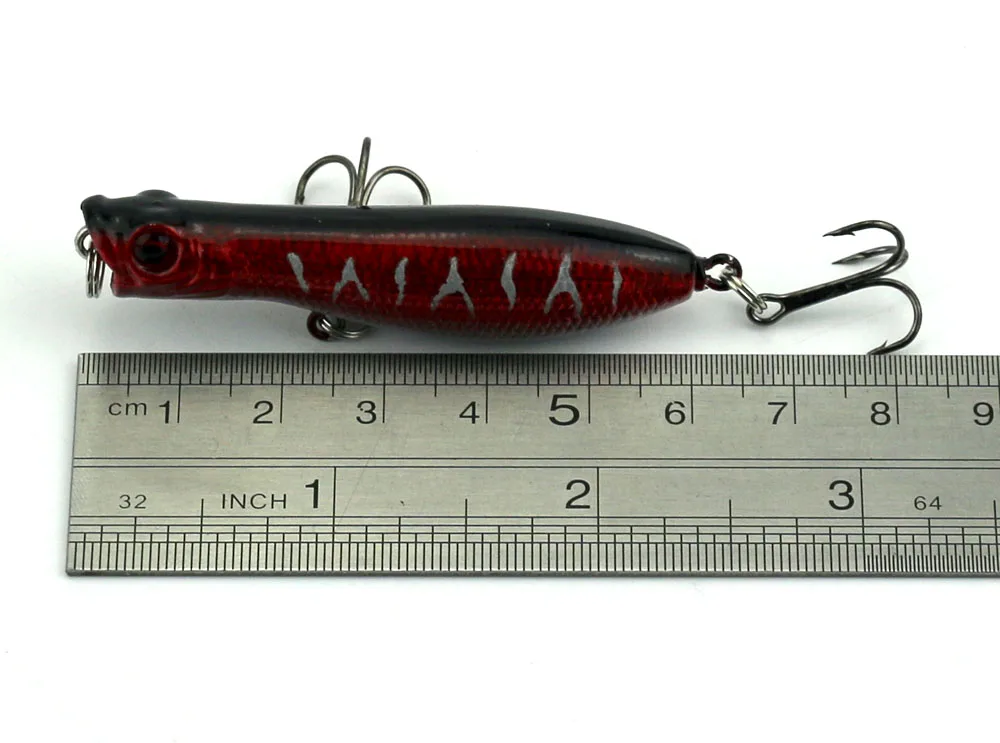 2016 карп приманка поппер для рыбалки Топ воды набор свежей приманки 6 см 5 г лучшие