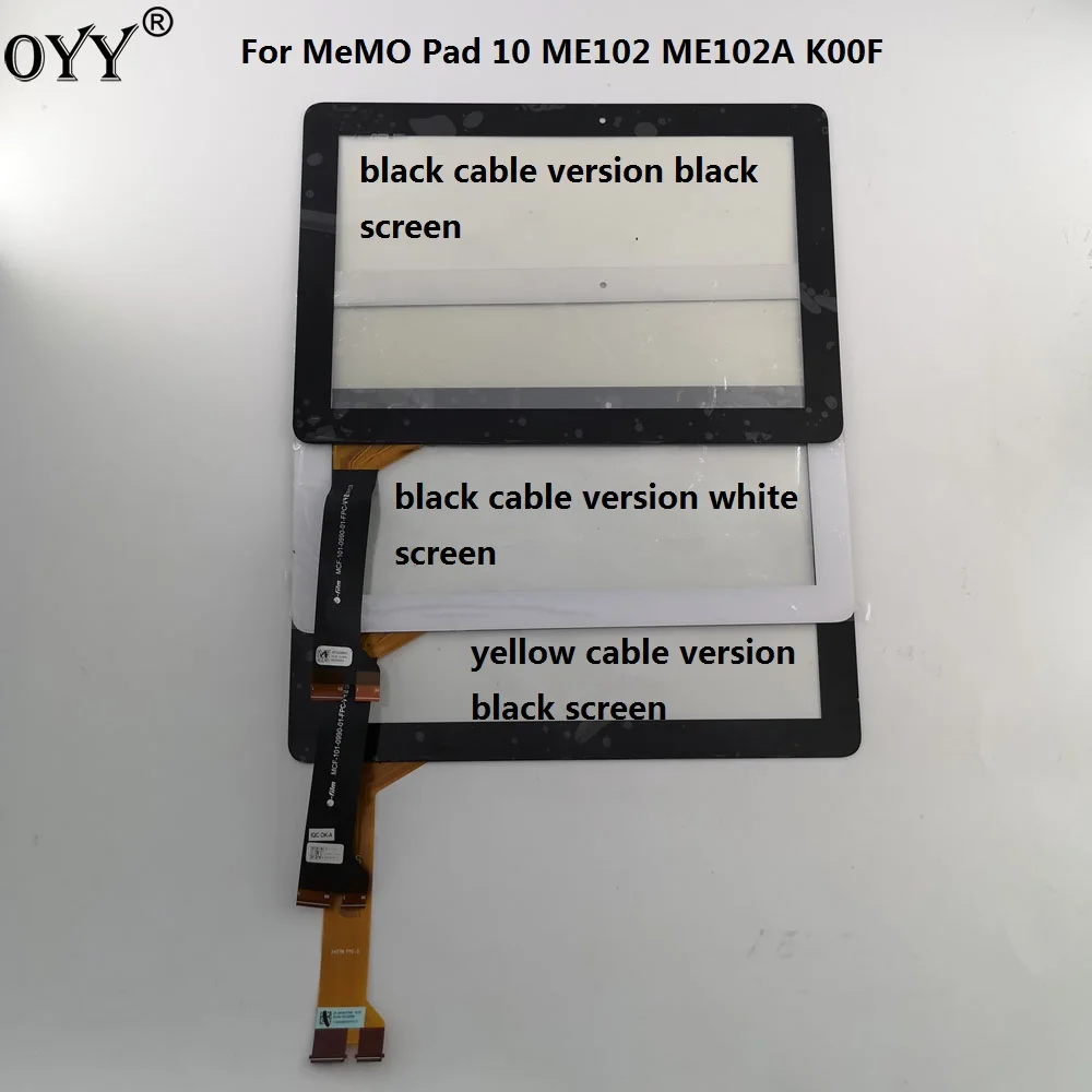10 1 дюймов для Asus MeMO Pad ME102 ME102A K00F FPC-V2.0 V3.0 4 0 планшетный ПК сенсорный экран