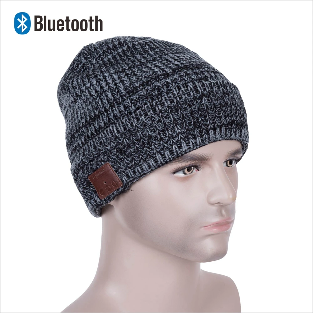 JINSERTA Беспроводной шапка c наушниками Bluetooth стерео музыка Смарт Кепки BT4.2 открытый sportheadset Динамик с микрофоном для громкой связи