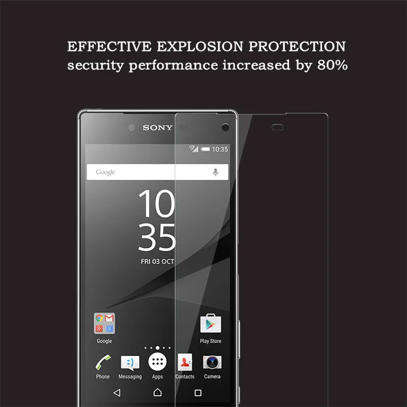 Gulynn 2.5D 0.3 мм 9 H Премиум закаленное Стекло для Sony Xperia XA z1 z2 z3 Z4 Z5 M4 M5 x Компактный L1