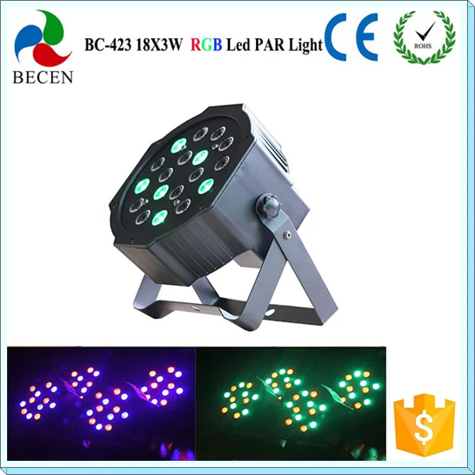 Сценическое освещение для свадьбы с сертификатом CE 18x3 Вт|stage light|par led lightpar |
