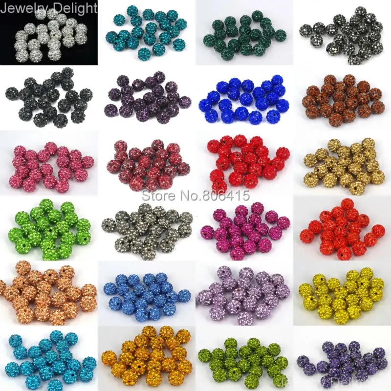 Высшее качество чешские хрустальные стразы ПАВЕ глина Круглый диско шар