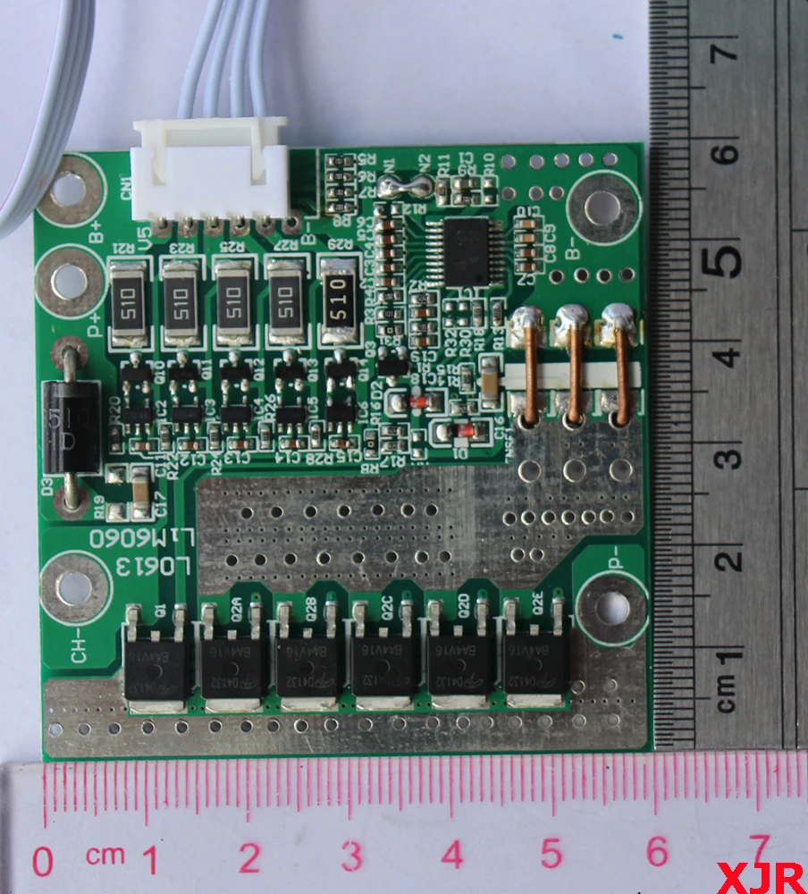 5S 45A lipo литий полимерная BMS/PCM/PCB плата защиты аккумулятора для 5 упаковок 18650 ионная