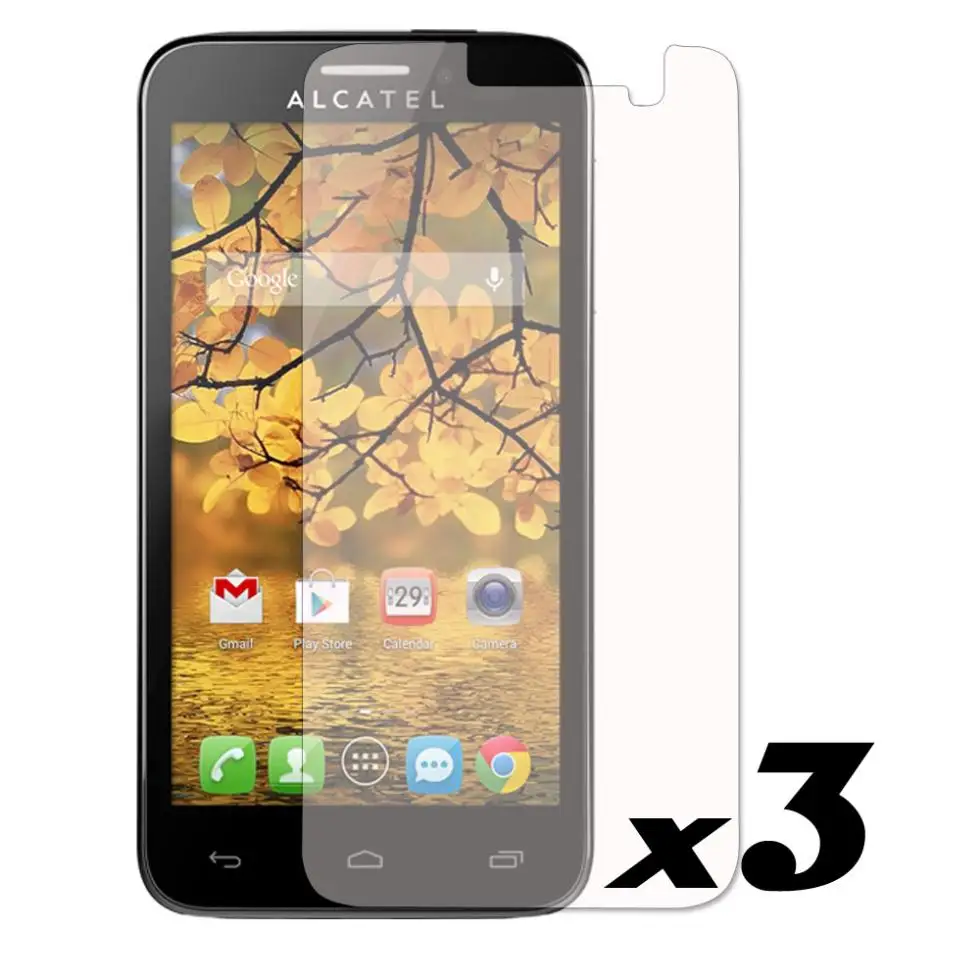 3pcs/lot Clear HD LCD Screen Protector Guard Film For Alcatel One TouchFierce OT-7024 | Protectors