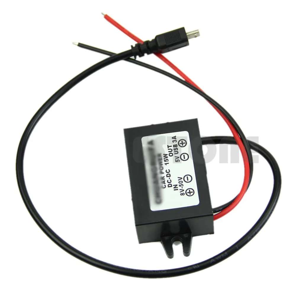 Модуль преобразователя питания постоянного тока 8-50 В до 5 выход Micro USB 12 В/24 |
