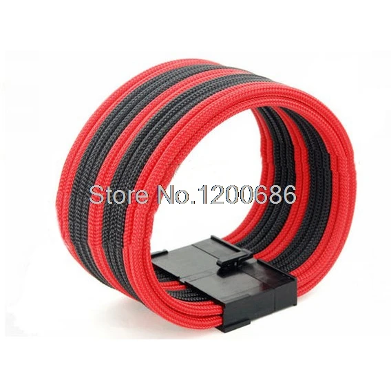 

24 pin ATX Cable 24-Pin ATX Power wire harness M/F Extension Cable 30CM UL1007 /18AWG