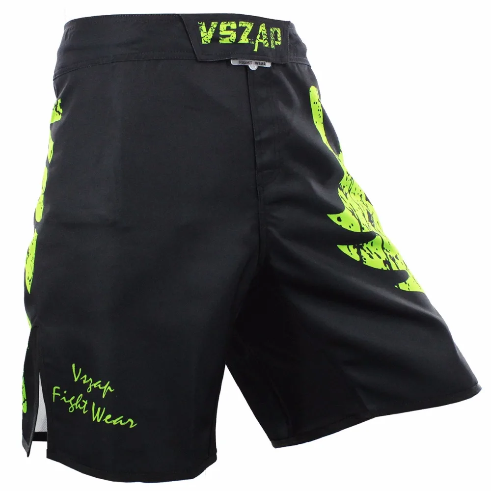 Мужские шорты VSZAP Pantalon MMA дешевые дышащие хлопковые для ММА боксерские брюки муай