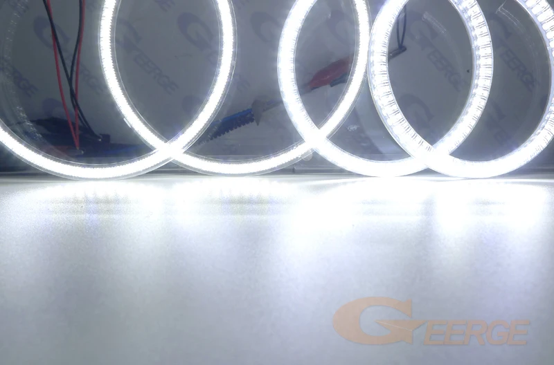 Для TOYOTA WISH 2003 2004 2005 отлично ангельские глазки Ультра яркое освещение smd led ангельские глаза гало кольца комплект