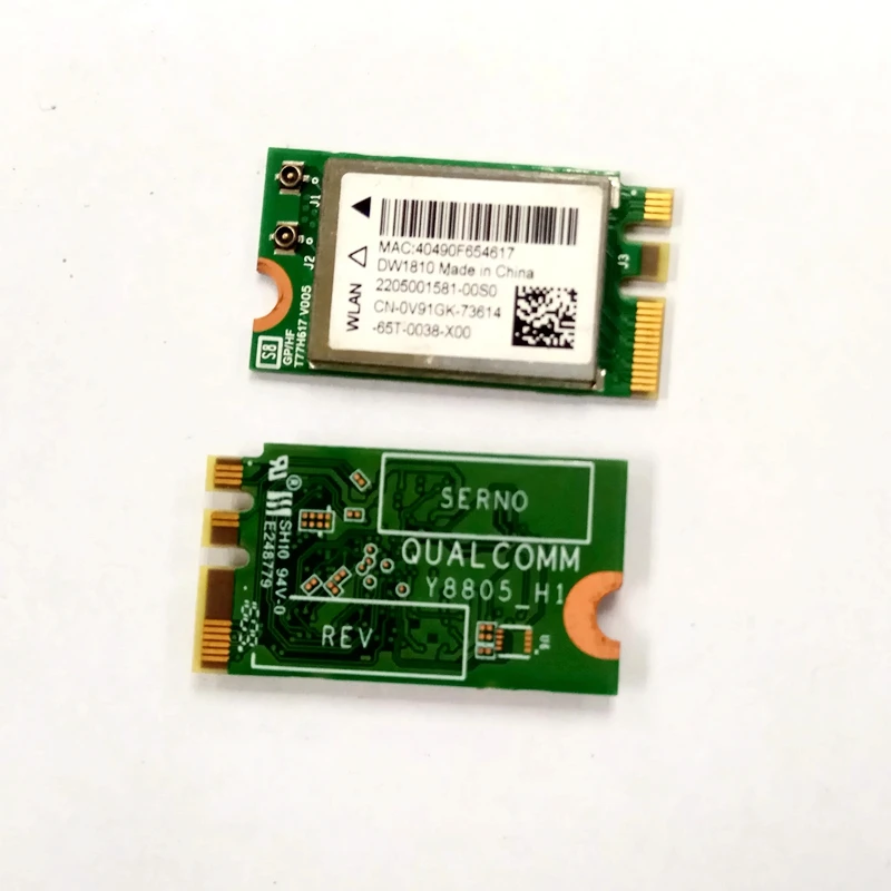 SSEA оптовая продажа WIFI Bluetooth 4 1 Беспроводная карта для DELL Inspiron Vostro 3468 DW1810 NGFF 433