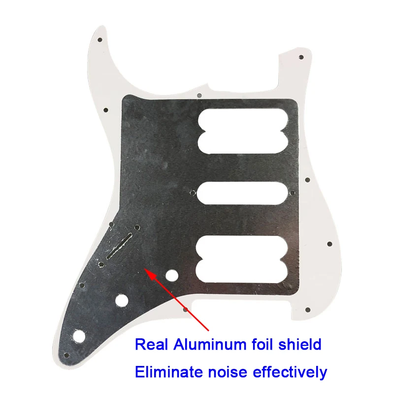 Pleroo части гитары Pickguard 11 резьбовыми отверстиями для 72'Стандартный stratocaster St HSH