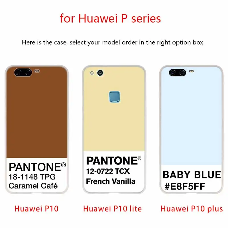 Чехол для телефона Caliente Pantone Huawei P40 P9 P10 P20 P30 Lite Cases Pro P Smart 2019 мягкий чехол |