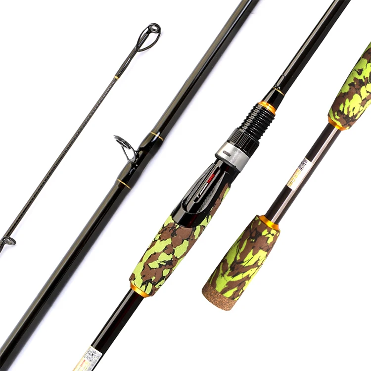 CEMREO портативное карбоновое спиннинговое удилище vara de pesca 4 секции удочка для