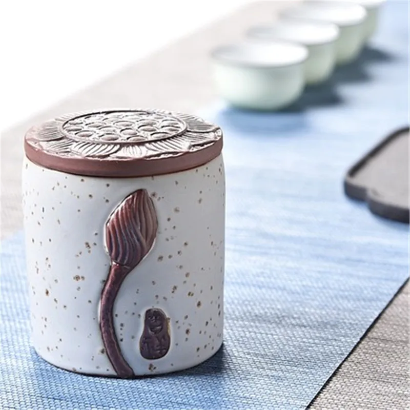 Mini Storage Box for Food Tea Spice Small Jars with Lids Sugar Bottle Chinese Style High Quality frascos para cocina | Дом и сад