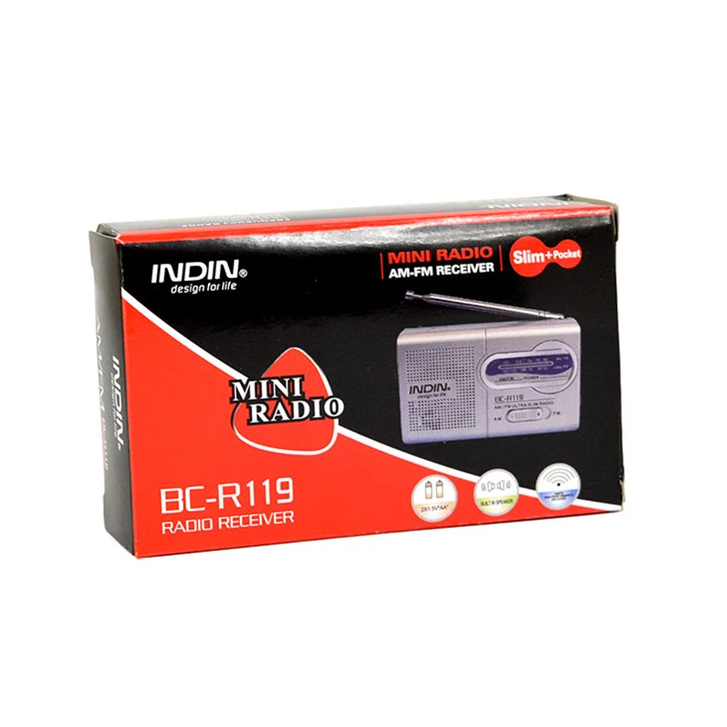 Портативный мини fm радио громкий динамик музыкальный FM88.00 108. 00 МГц AM530 1605KHz Спорт