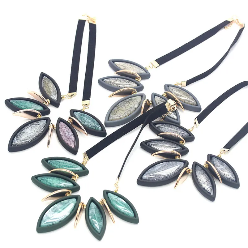 Ювелирные изделия adolph Boho Extendy Geometry Stone колье Женские аксессуары Модное Длинное