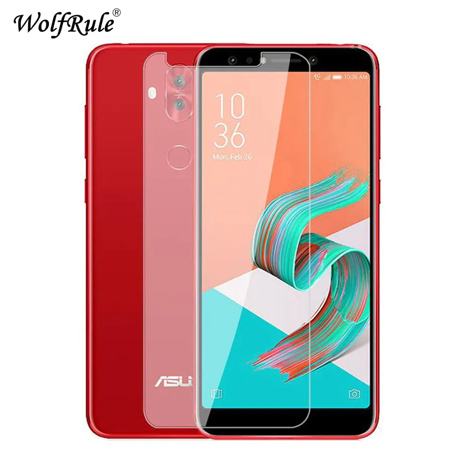 2 piezas de vidrio Protector de pantalla Asus Zenfone 5 Lite ZC600KL vidrio templado para Asus Zenfone 5 Lite ZC600KL vidrio Anti ara&ntilde;azos X017D-0