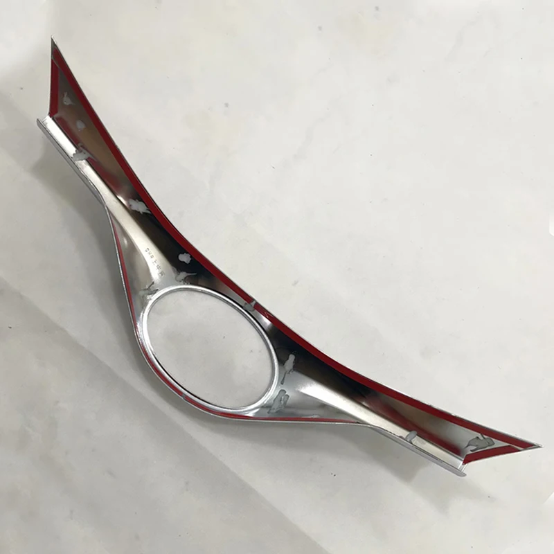Chrome Carbon Fiber Style 1pcs Trim Front Hood Grill Outside Styling For Toyota C-HR CHR 2017 2018 2019 Accessories | Автомобили и