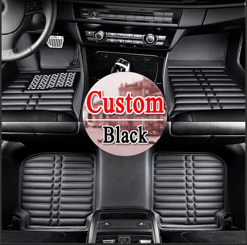

Напольные коврики 4 цветов, коврики для BMW 1/2/ 3/4/5/7 серии GT X1 X3 X4 X5 X6, всесезонный коврик для стайлинга автомобиля