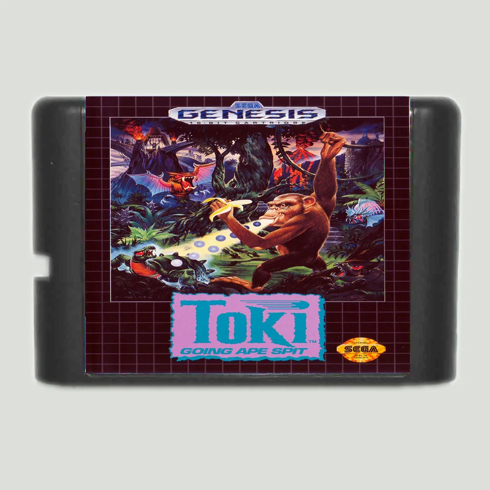 Toki 16 bit MD игровая карта для Sega Mega Drive Genesis|16 bit|md game16 md |