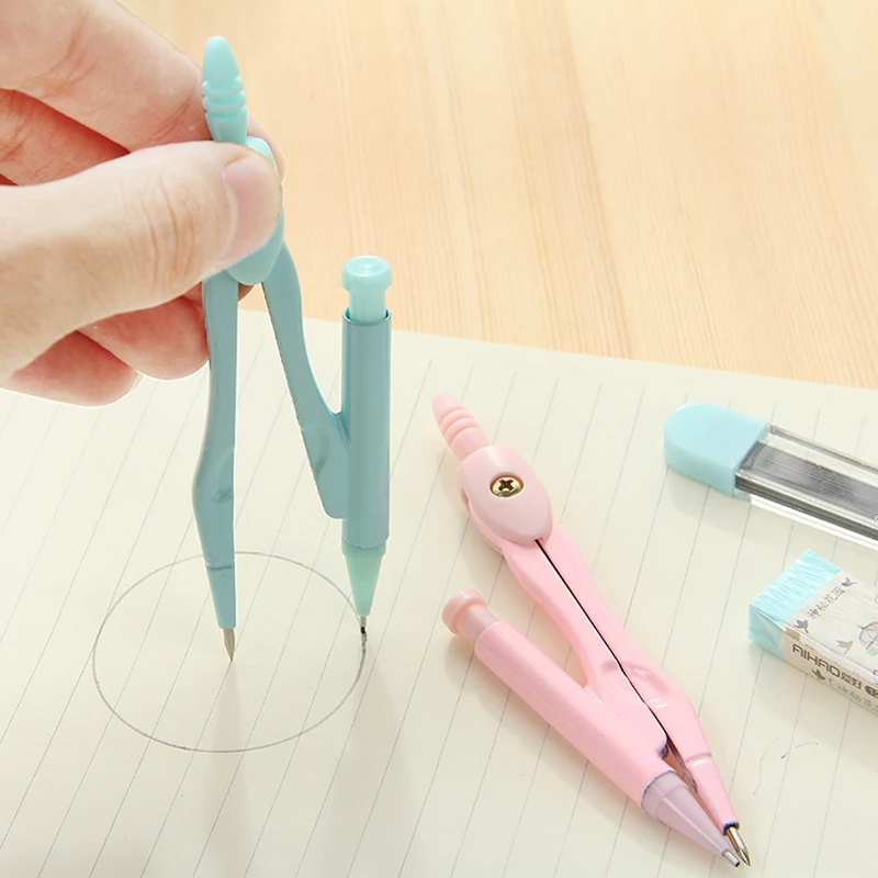 2017 новая линейка механический карандаш транспортир геометрические линейки