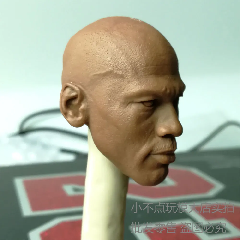 blank 1/6 Scale Michael Jordan Head Sculpt unpainted ST version |