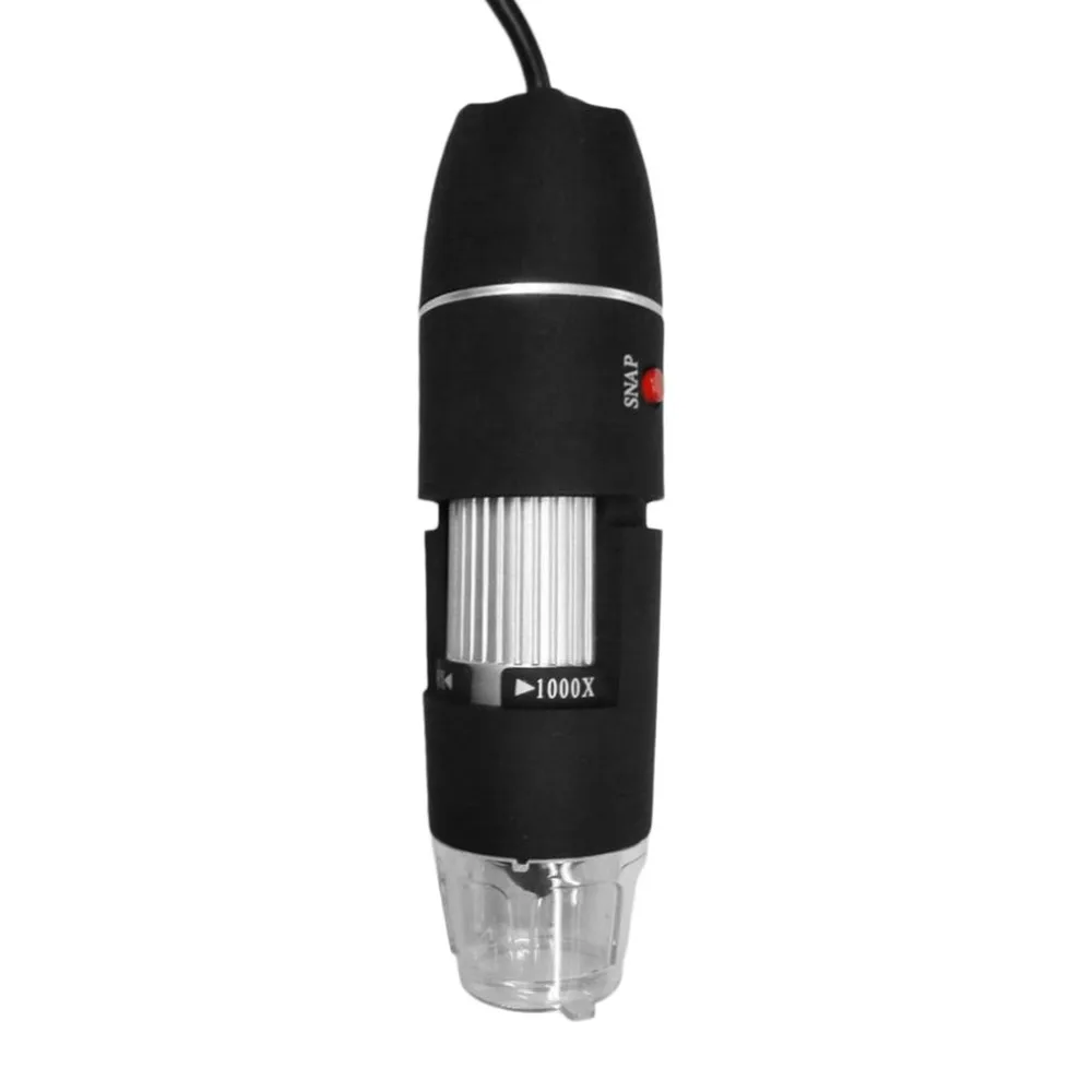 1000X 8 LED Digital Microscope USB Endoscope Camera Metal Base Portable Hand Held for Inspection | Инструменты