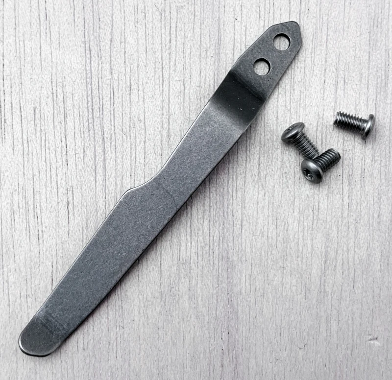 Нержавеющая сталь, задняя клипса для DIY, складной карманный нож, инструмент, аксессуары для DIY, задняя клипса, Пользовательский Складной нож, задняя клипса, держатель