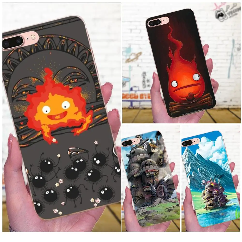 Распродажа для Xiaomi Mi3 Mi4 Mi4C Mi4i Mi5 Mi 5S 5X 6 6X 8 SE A1 Max Mix 2 Note 3 4 Studio Ghibli Howl's Moving