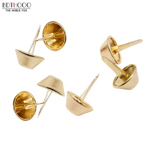 Аксессуары для сумок, заклепки, 40 шт., 9 мм, металлические заклепки для кошелька, гвоздики, пирсинг для сумок, заклепки в стиле панк-рок, кожаные заклепки сделай сам